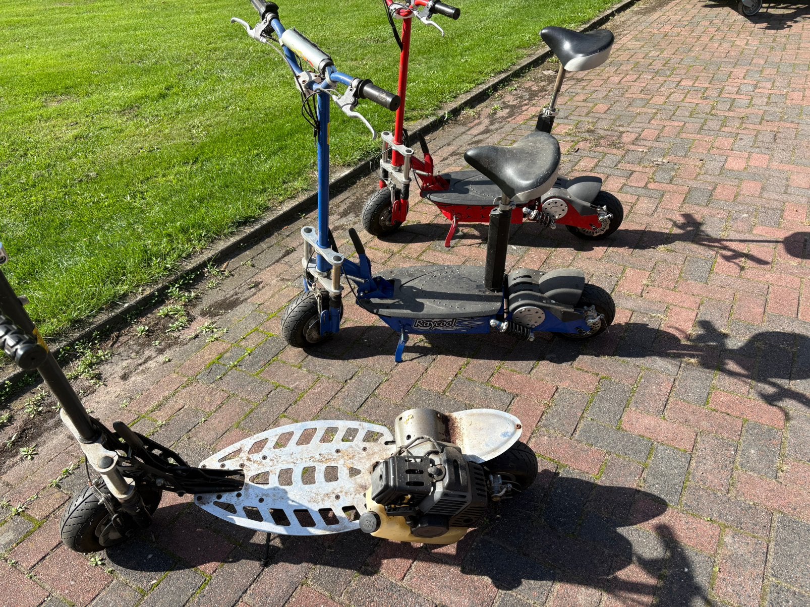 3 x inklapbare step, Ophalen, Gebruikt, Elektrische step (E-scooter)