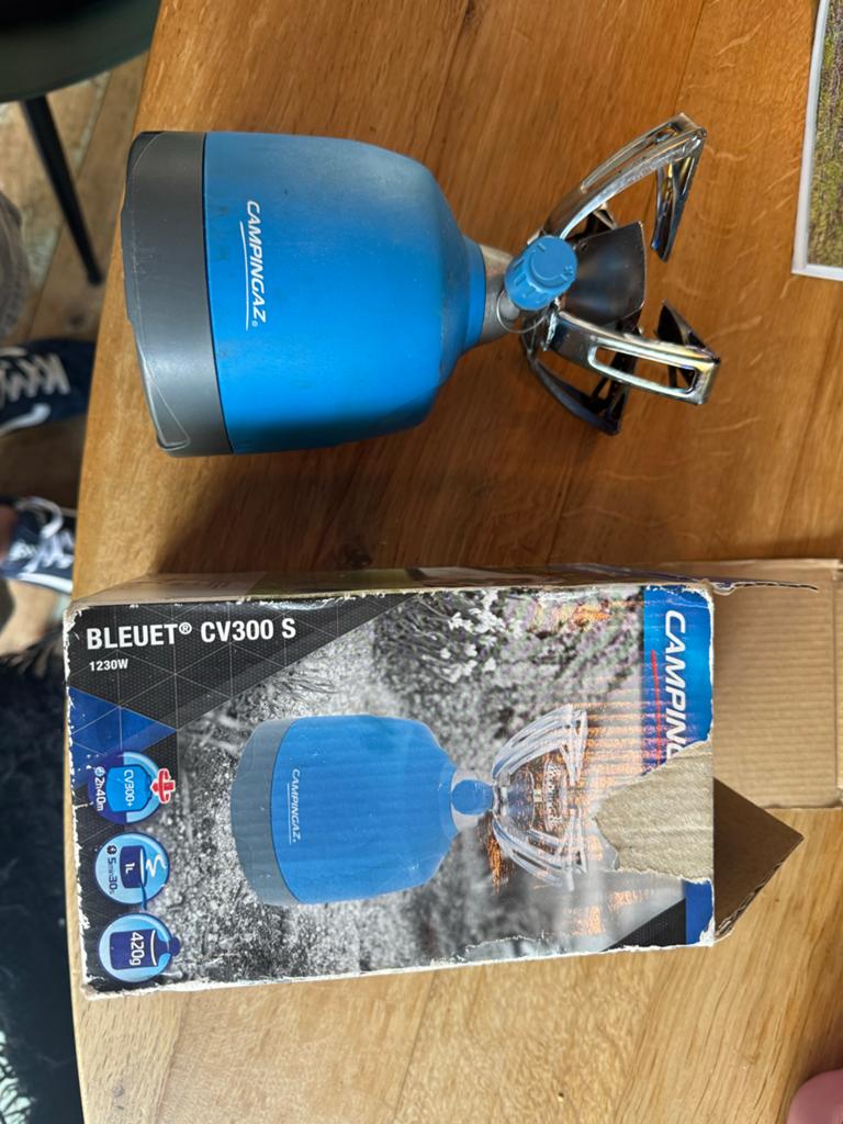 Campingaz Bleuet CV300 S Campingbrander - Compact & Handig, Ophalen of Verzenden, Gebruikt