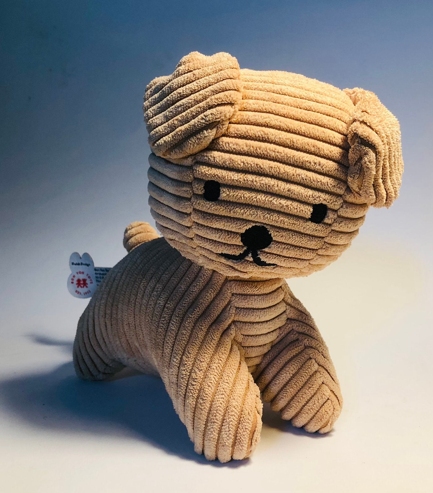 Snuffie, vriendje van Nijntje,, knuffel, lichtbruin corduroy, Ophalen of Verzenden, Overige typen