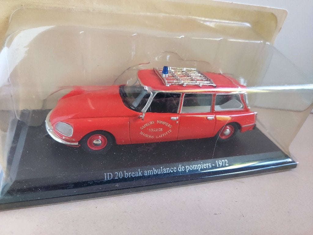 Citroen DS pompiers 1_43 editions Atlas, Hobby en Vrije tijd, Modelauto's | 1:43, Verzenden, Nieuw, Auto, Overige merken