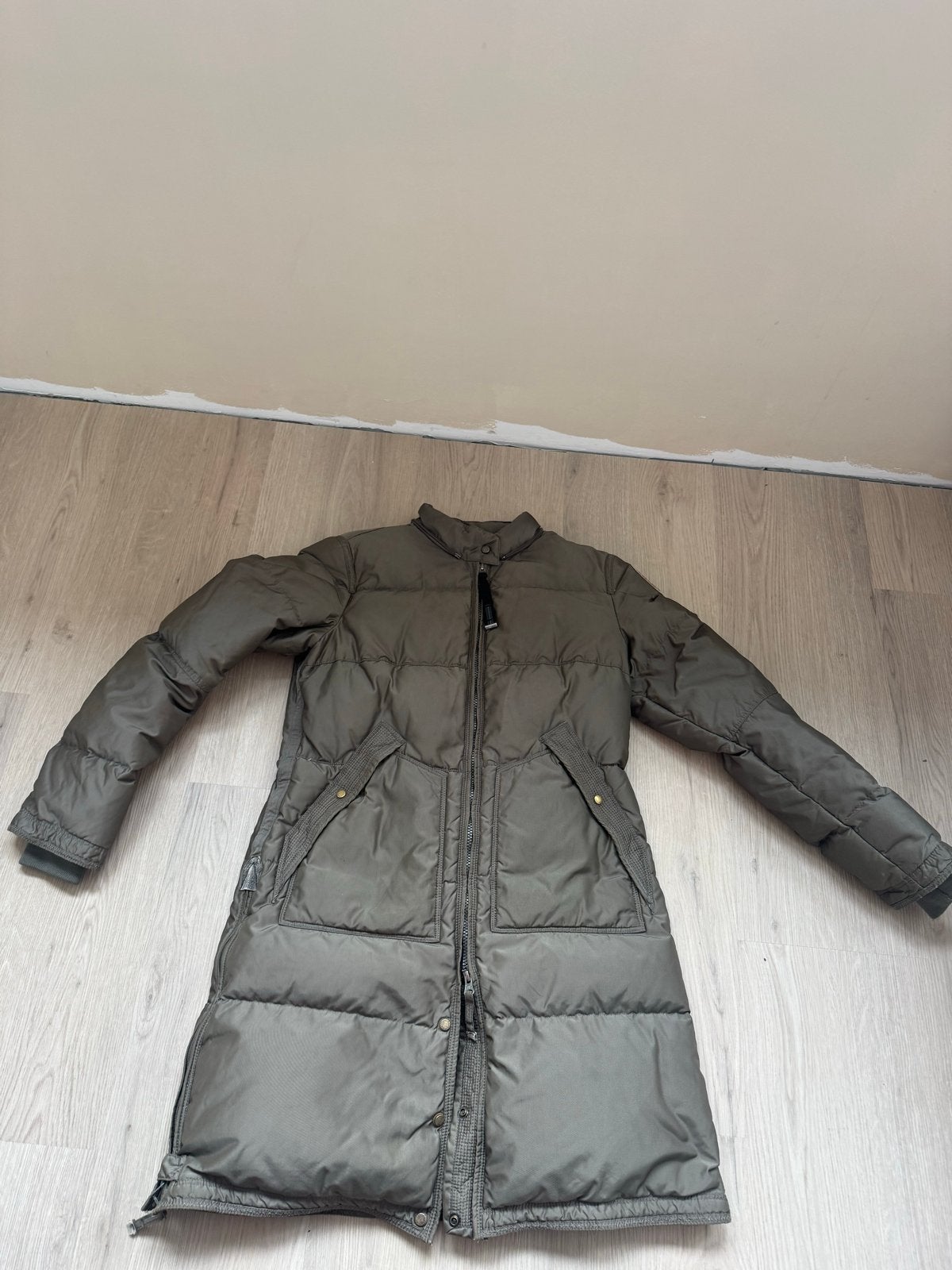 Parajumpers Long Bear Masterpiece Series Jas Maat S, Ophalen of Verzenden, Zo goed als nieuw, Maat 36 (S), Groen