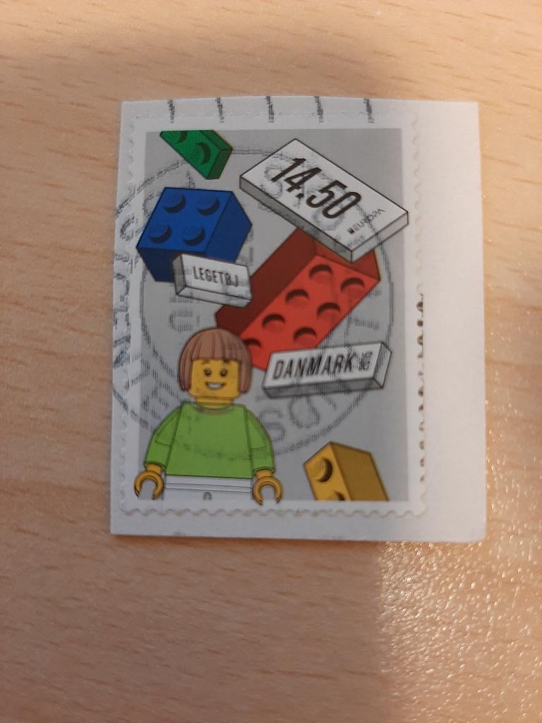 2015 Denemarken lego, Postzegels en Munten, Verzenden, Denemarken, Gestempeld