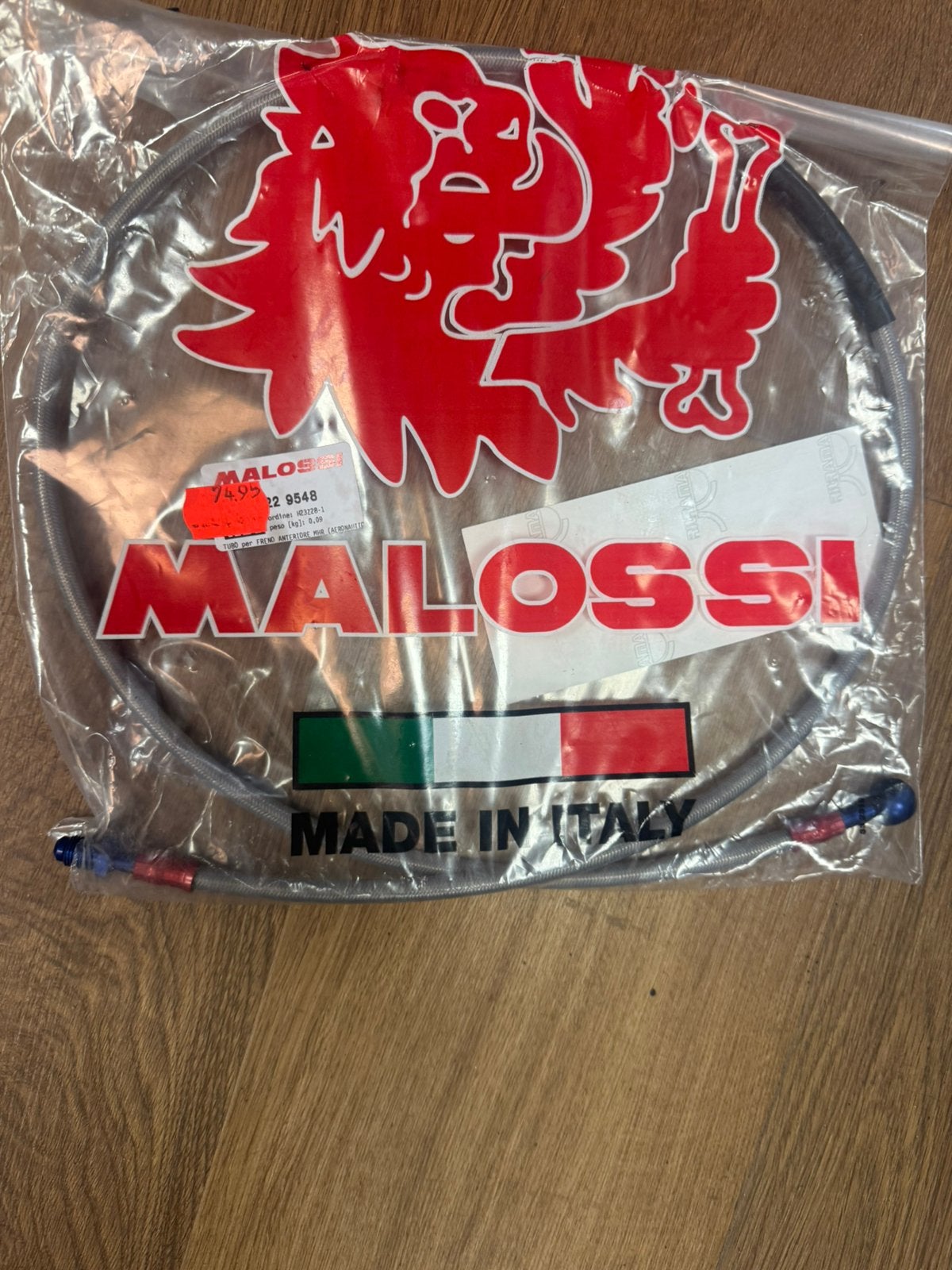 Piaggio onderdelen, Ophalen