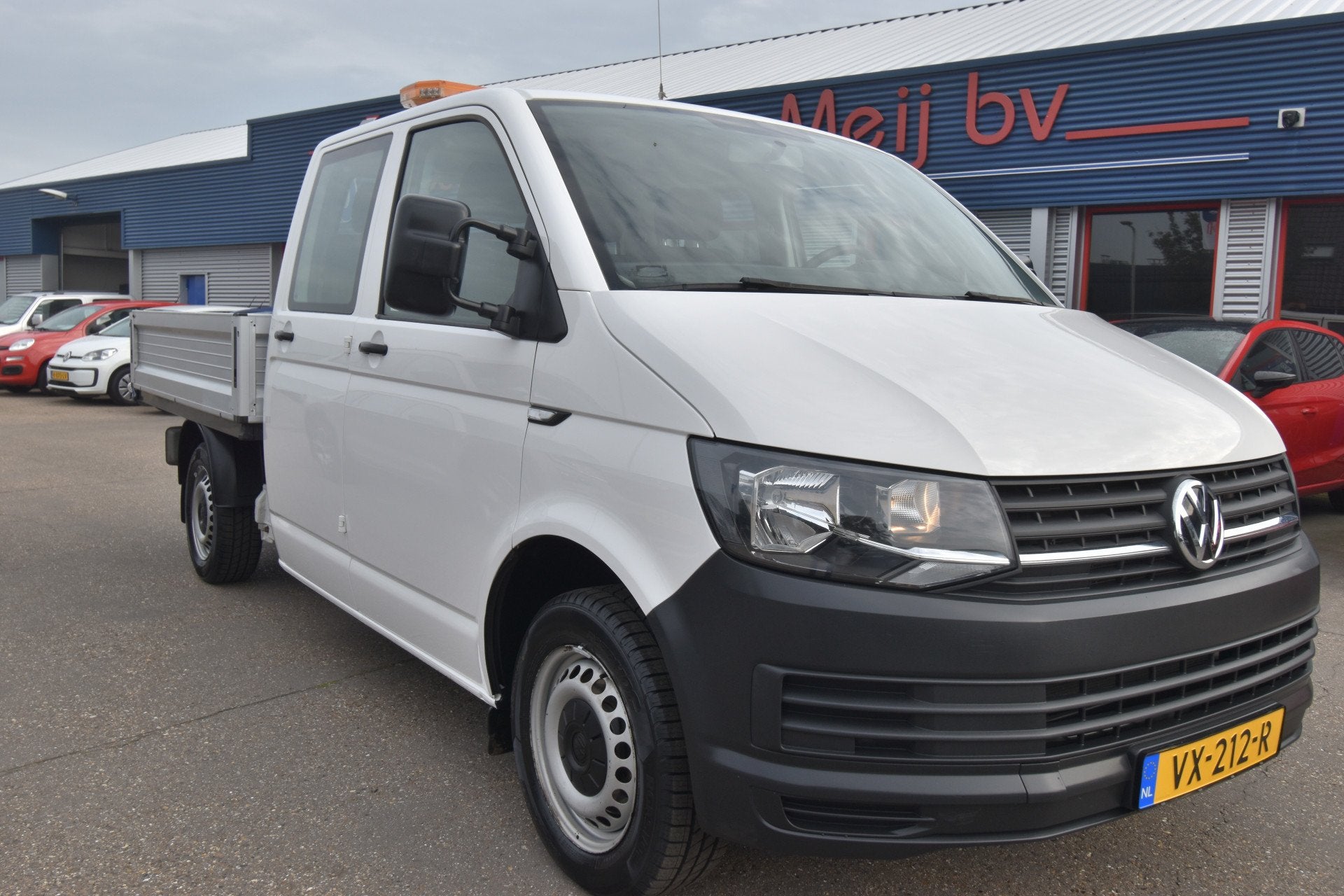 Volkswagen Transporter 2.0 TDI L2H1 DC Comfortline Pick-Up ,, Auto's, Voorwielaandrijving, Gebruikt, Euro 6, 4 cilinders