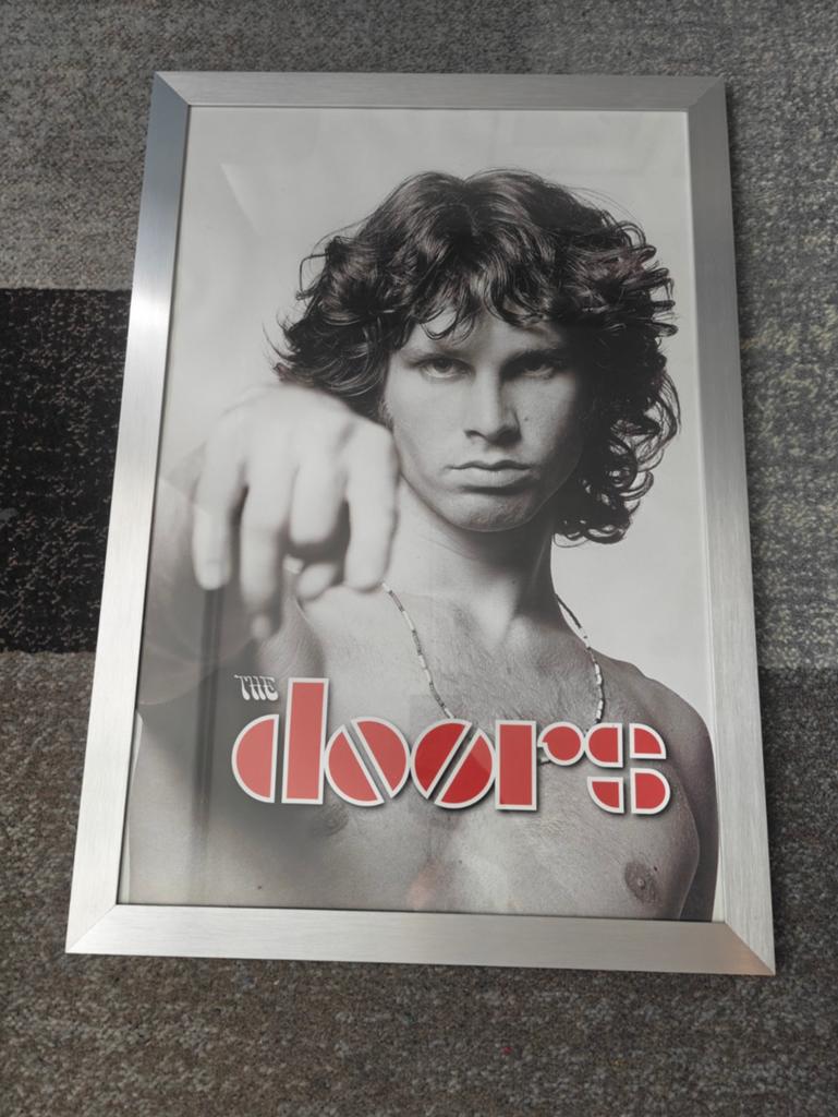 The Doors - Jim Morrison Poster ingelijst, Ophalen, Rechthoekig Staand, Met lijst, Zo goed als nieuw