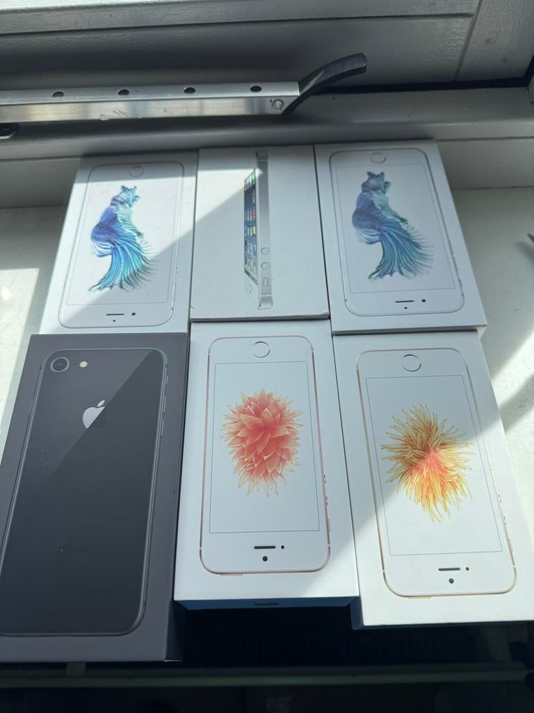 6 lege Apple iPhone doosjes voor handelaar/verkoper, Telecommunicatie, Mobiele telefoons | Hoesjes en Frontjes | Apple iPhone