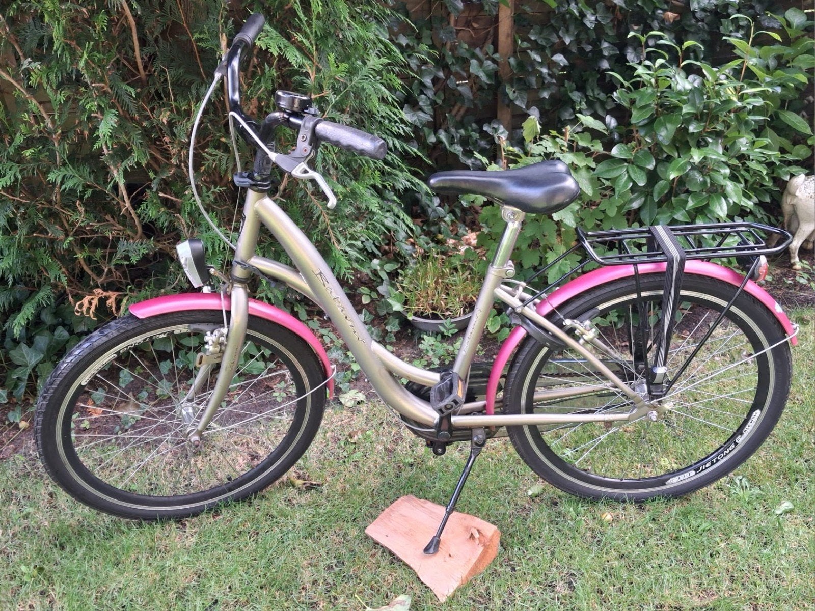 mooie batavus meisjesfiets 24 inch zie beschrijving, Fietsen en Brommers, Ophalen, Gebruikt, 24 inch, Handrem
