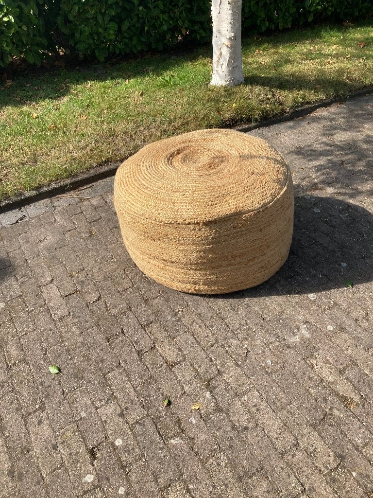 Poef, Ophalen, Gebruikt, 50 tot 75 cm, 50 tot 75 cm