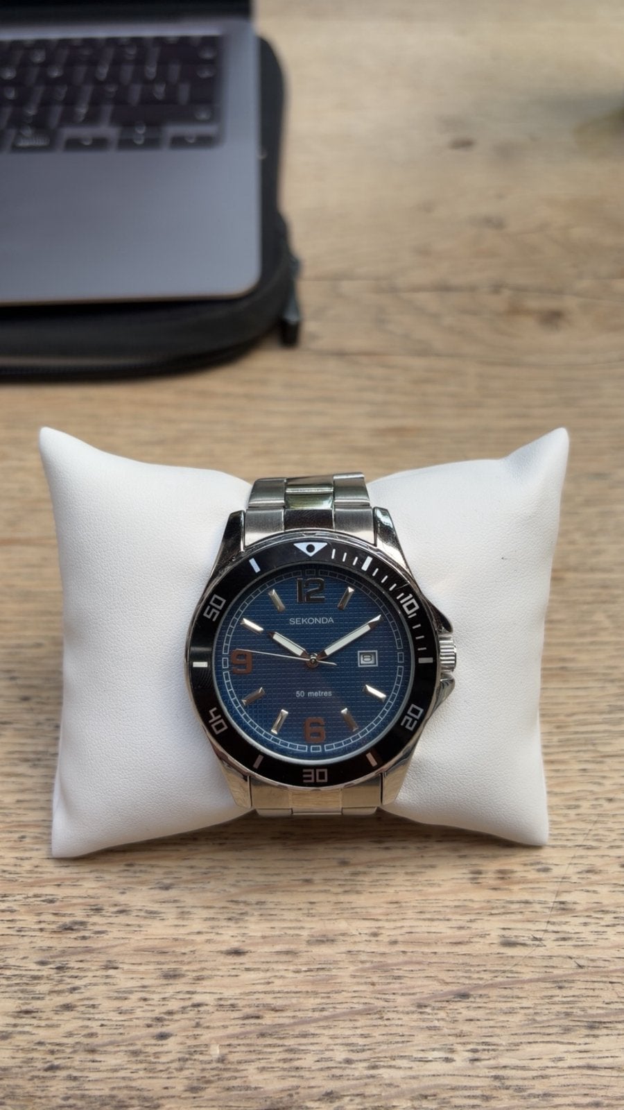 Stijlvol Sekonda Dive Herenhorloge- mooie staat!, Sieraden, Tassen en Uiterlijk, Horloges | Antiek, Ophalen of Verzenden, Staal