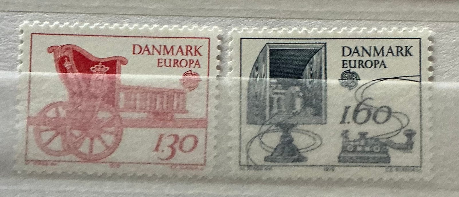 DENEMARKEN EUROPA ZEGELS JAAR 1979 NRS. 686+687, Ophalen of Verzenden, Denemarken, Postfris