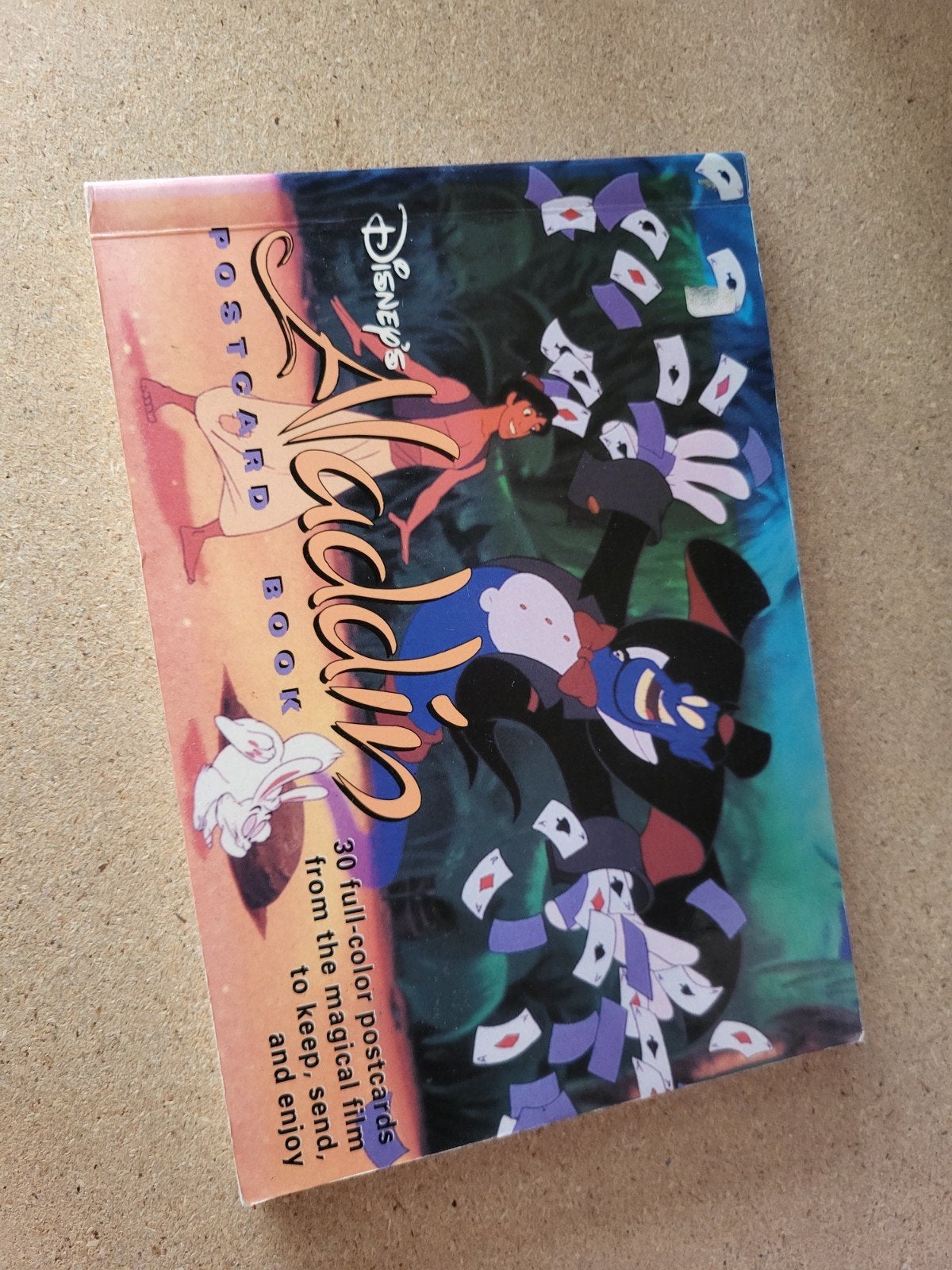 Disney's Aladdin Postcard Book - 30 kaarten, Ophalen of Verzenden, Gelezen, Disney, Catalogus
