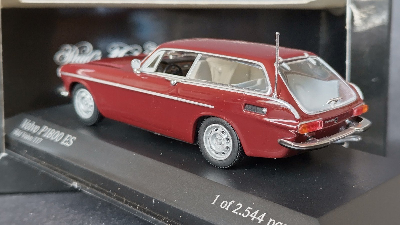 Volvo P1800 ES wijnrood 1;43 Minichamps Pol, Auto, Verzenden, Nieuw, Pauls Model Art