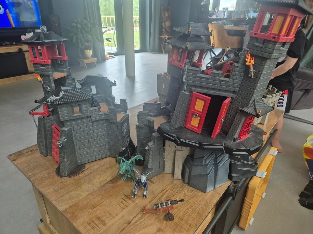 Diverse Playmobil kastelen en accessoires, Ophalen of Verzenden, Gebruikt, Jongen of Meisje