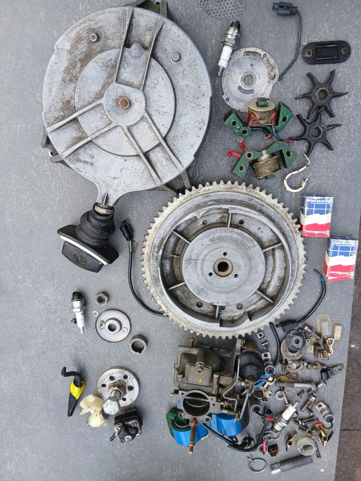 Evinrude parts, Ophalen, Motor en Techniek, Motorboot