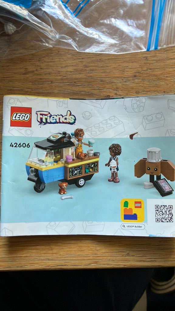 Lego friends 42606 Bakkers foodtruck, Ophalen of Verzenden, Gebruikt