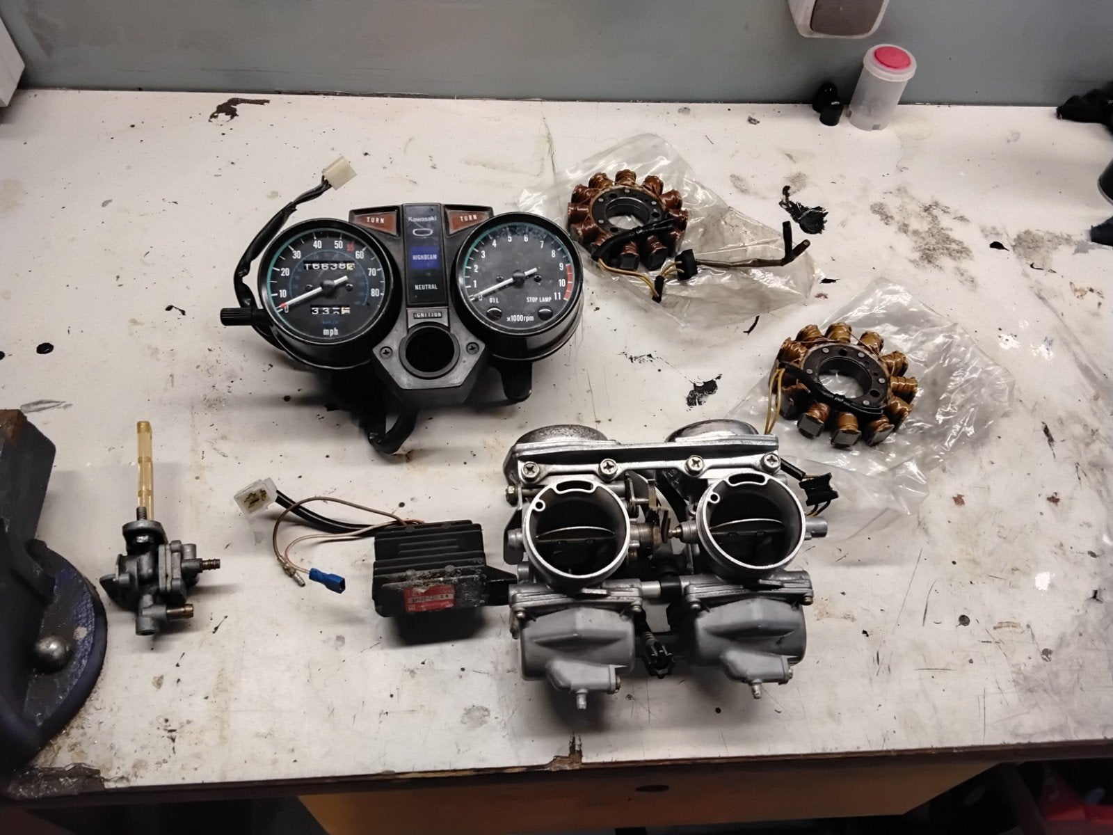 Kawasaki LTD 440 diverse onderdelen, Ophalen of Verzenden, Gebruikt