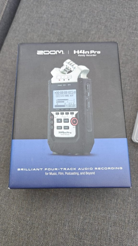 Zoom H4n Pro audiorecorder – plakkende behuizing, Ophalen of Verzenden, Gebruikt, Audio