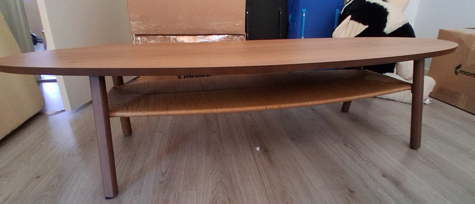 IKEA STOCKHOLM salontafel, Gebruikt, 100 tot 150 cm, Modern, Scandinavisch, Overige materialen