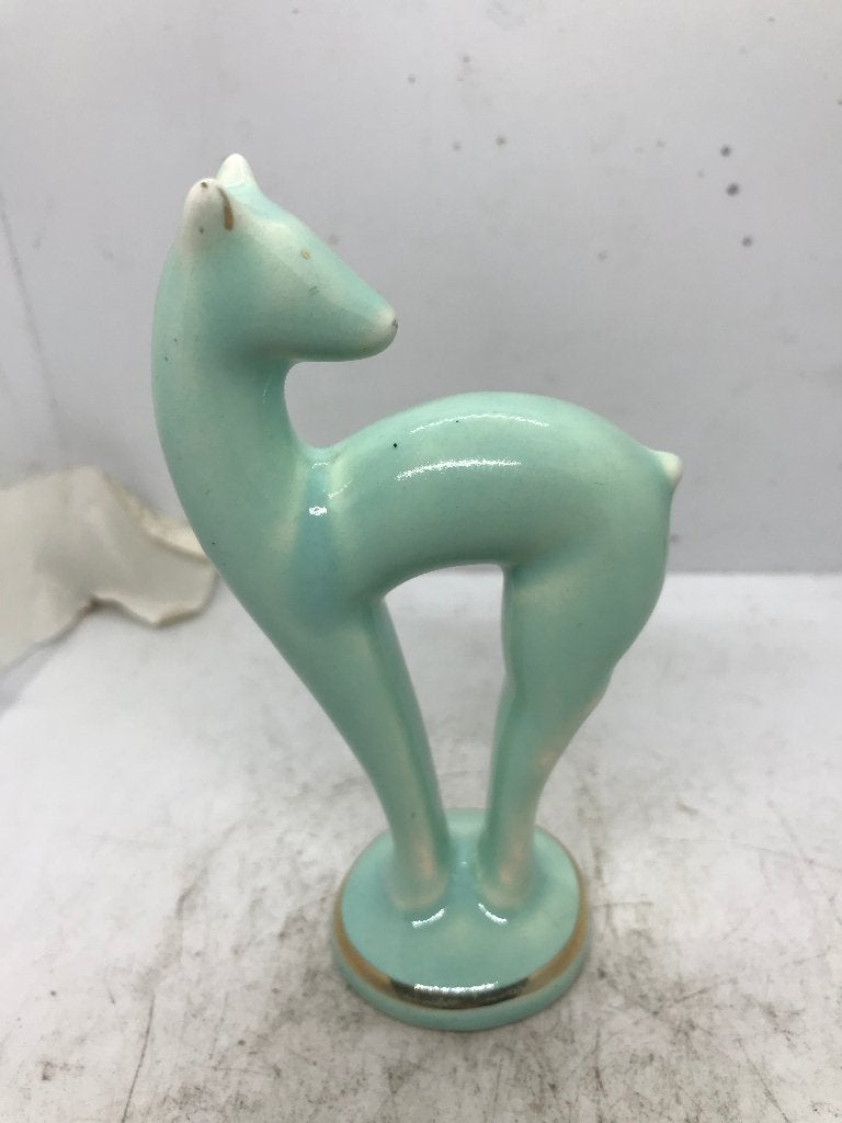 plateel hert art deco longwy frans, Antiek en Kunst, Ophalen of Verzenden
