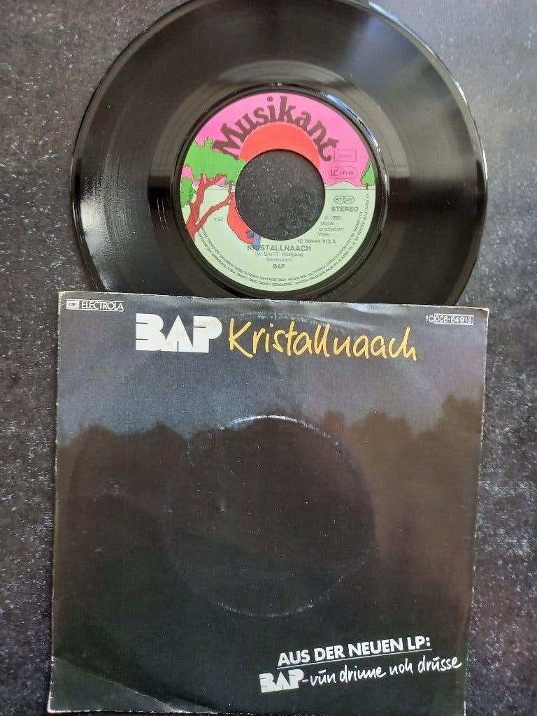 BAP - Kristallnaach 1982, Cd's en Dvd's, Vinyl Singles, Gebruikt, 7 inch, Ophalen of Verzenden, Pop