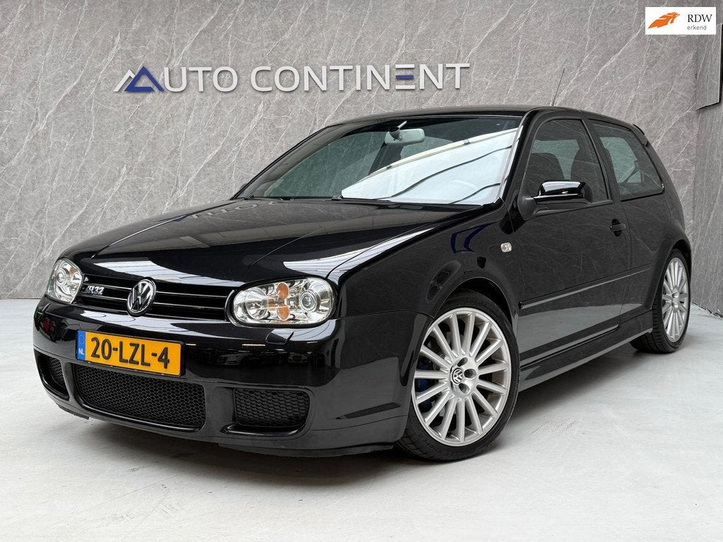 Volkswagen Golf 3.2 V6 R32 DSG 1/300 / Goed Onderhouden / Mi, Auto's, Volkswagen, Automaat, Gebruikt, Zwart, 3189 cc