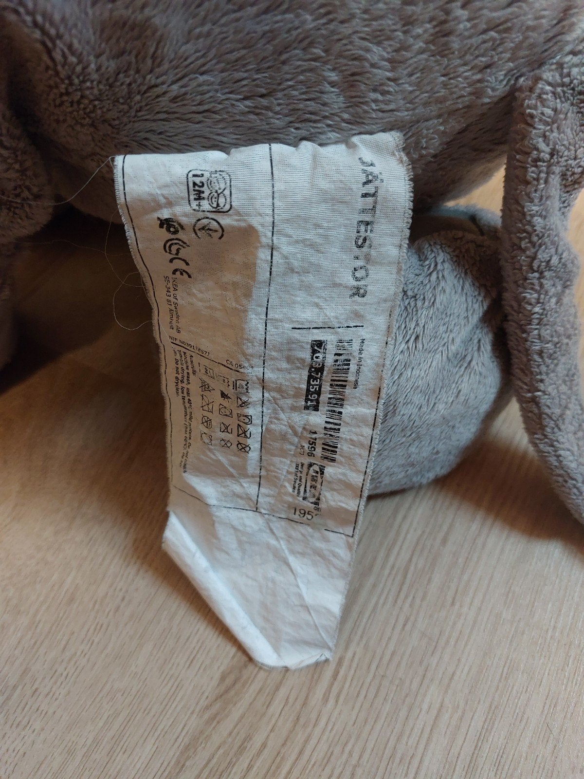 IKEA grote olifant knuffel jattestor, Ophalen of Verzenden, Olifant