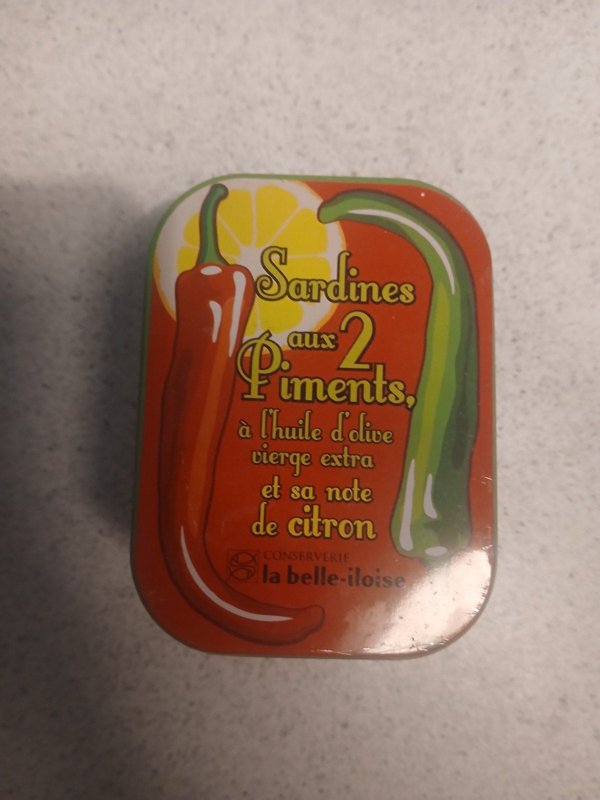 Sardines aux 2 Piments blikje - La Belle-Iloise, Ophalen of Verzenden, Zo goed als nieuw