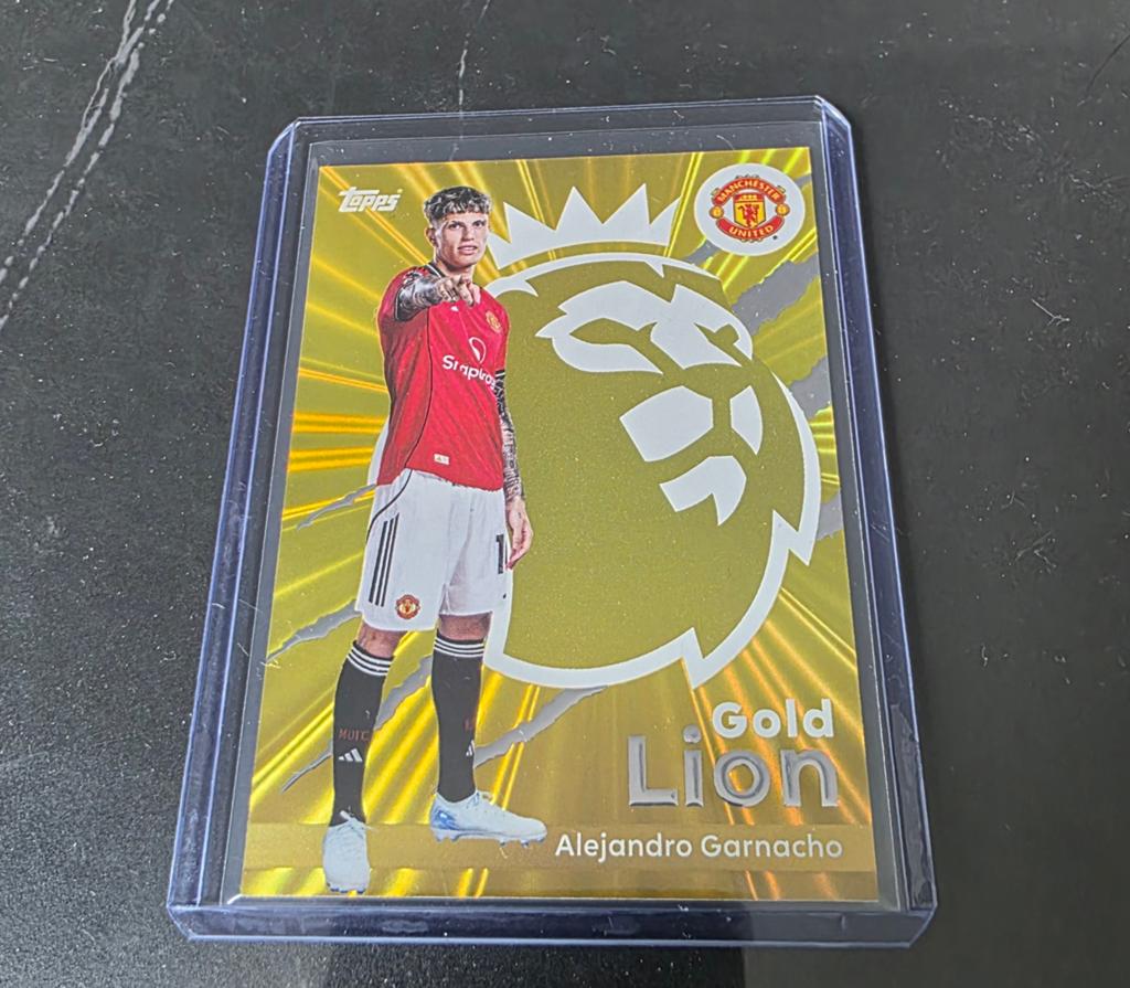 Topps kaarten gold, Ophalen of Verzenden, Buitenlandse clubs, Spelerskaart