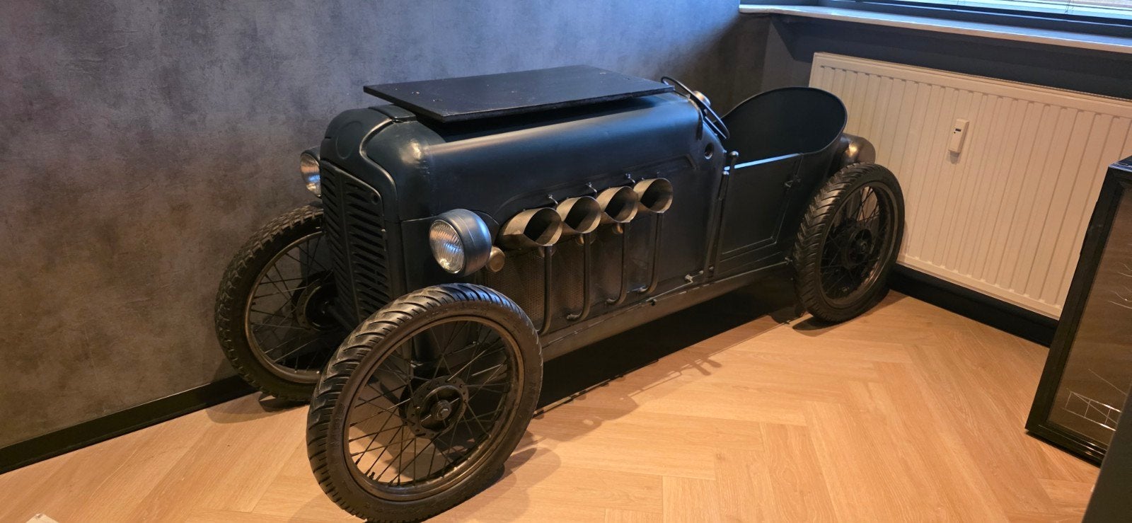Kare Design Retro Bar Sportwagen Model, Ophalen, 50 – 75, 5 tot 15 flessen, Zo goed als nieuw