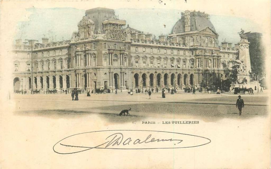 381-133-017 Paris Les Tuilleries, Verzenden, Voor 1920, Frankrijk
