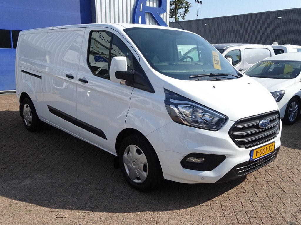 Ford Transit Custom 300 2.0 TDCI 130 PK L2H1 Trend AUTOMAAT, Auto's, Bestelauto's, Bedrijf, Te koop, ABS, Airconditioning, Bluetooth