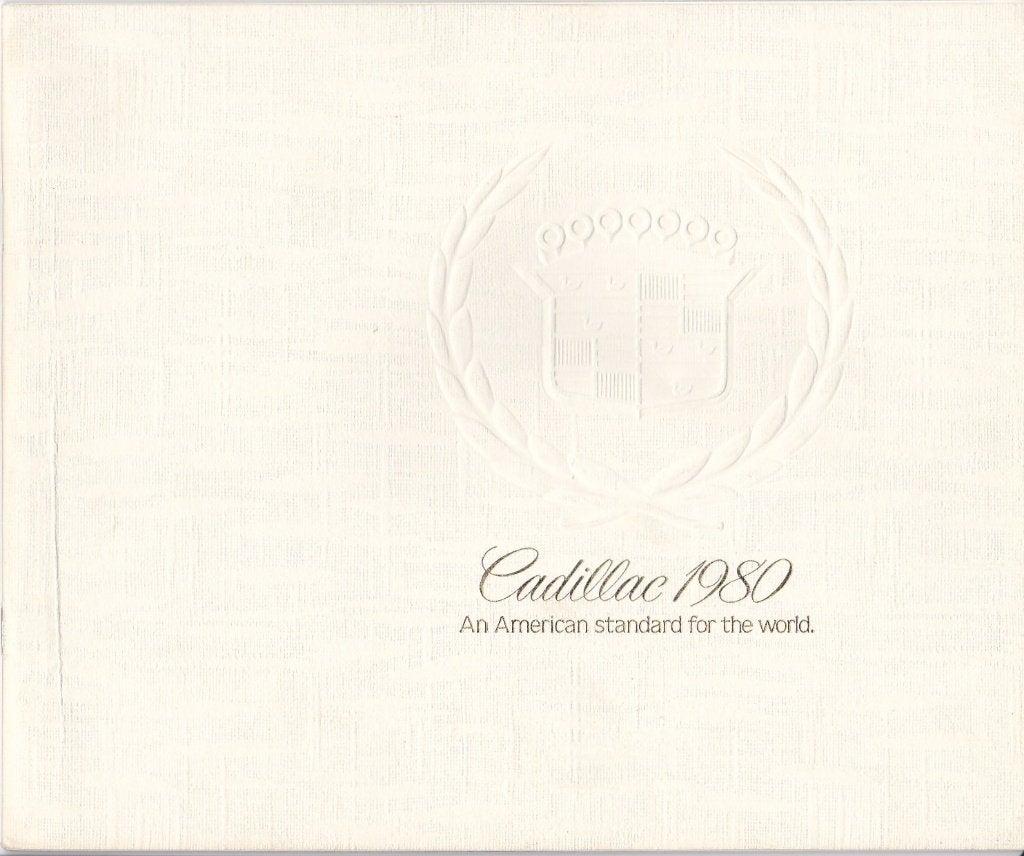 Cadillac 1980 American Standard brochure (cd08), Verzenden, Zo goed als nieuw, Overige merken