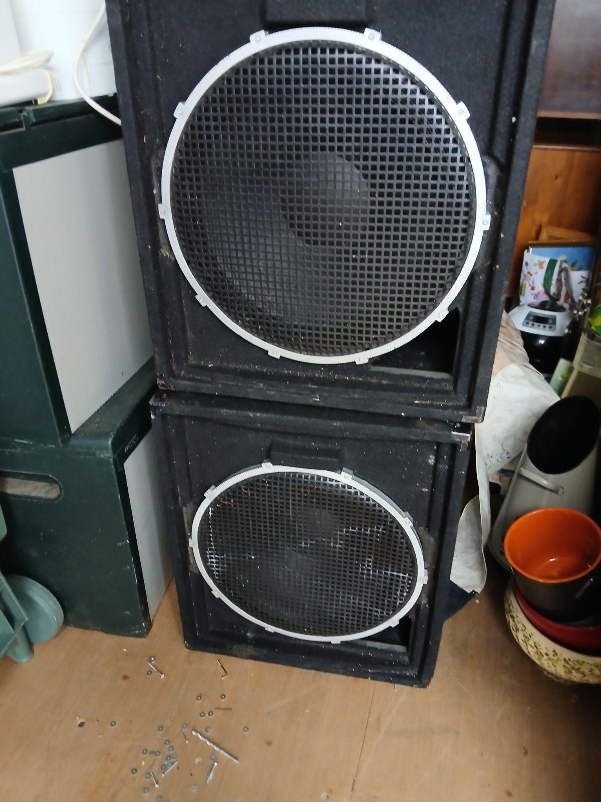 Bird ibis  m1528 en nog een zet luidspreker, Ophalen, Minder dan 60 watt, Overige typen, Overige merken