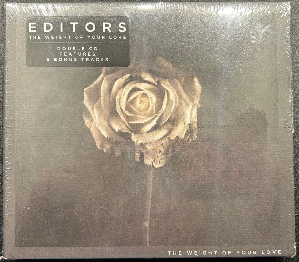 EDITORS - The weight of your love ( Deluxe 2CD ), Ophalen of Verzenden, Zo goed als nieuw, Classic Rock, Digipak