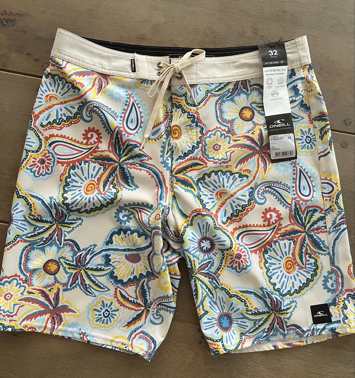 O'Neill Hyperfreak Mysto Boardshorts Maat 32, Ophalen of Verzenden, Maat 48/50 (M), Meerkleurig, Zwemshort