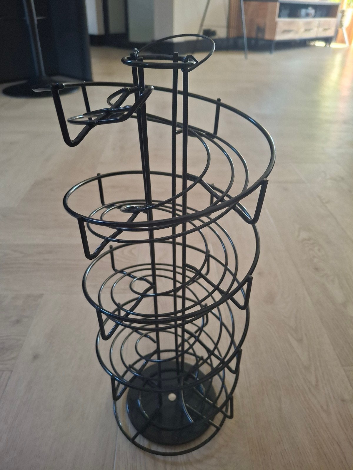 BAULK Eierrek - Zwart metalen spiraal eierhouder, Overige typen, Nieuw, Ophalen of Verzenden, Zwart