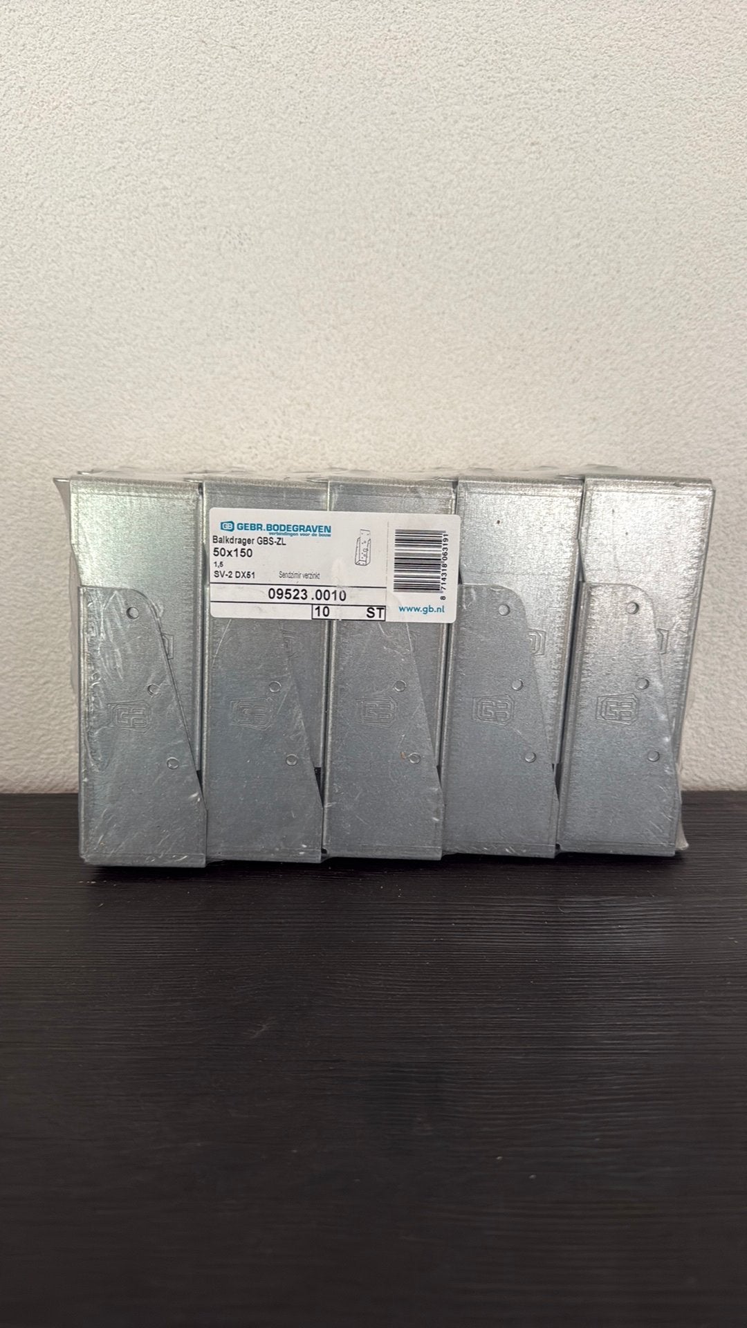 20x Balkdrager 50x150 mm verzinkt –balkschoen / raveeldrager, Doe-het-zelf en Verbouw, Ophalen of Verzenden, Nieuw, Overige typen