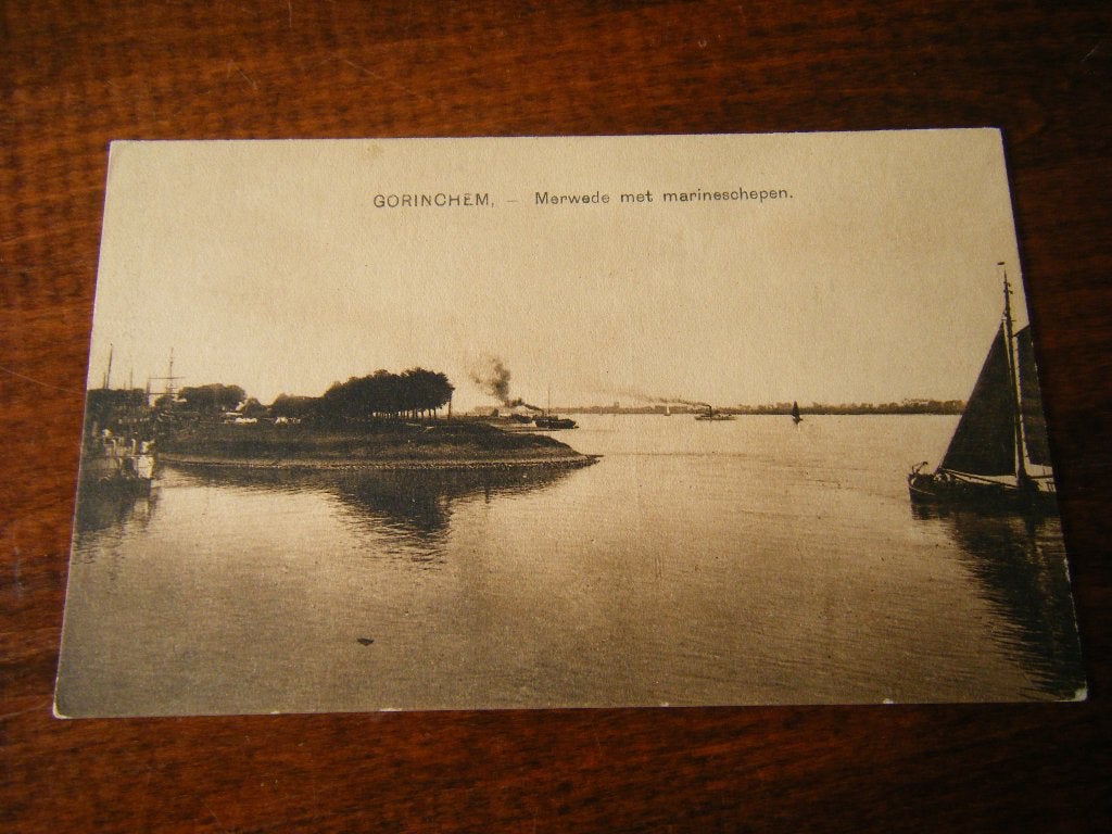 R41 - Gorinchem - Merwede - Marineschepen - Mooi/Oud, Ophalen of Verzenden, Voor 1920, Zuid-Holland