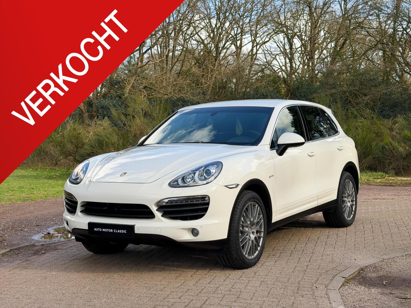 Porsche Cayenne 3.0 S Hybrid | Sandweiss, Auto's, Automaat, 2240 kg, Gebruikt, Zwart