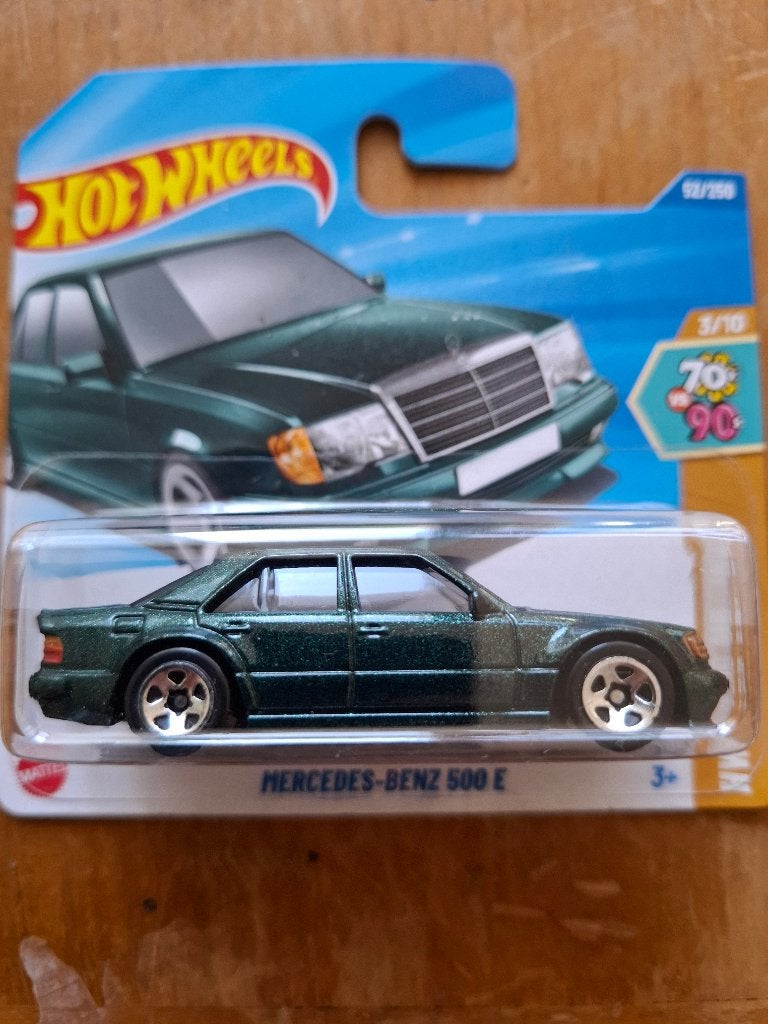 Hot Wheels Mercedes-Benz 500E, Hobby en Vrije tijd, Modelauto's | Overige schalen, Verzenden, Nieuw, Auto