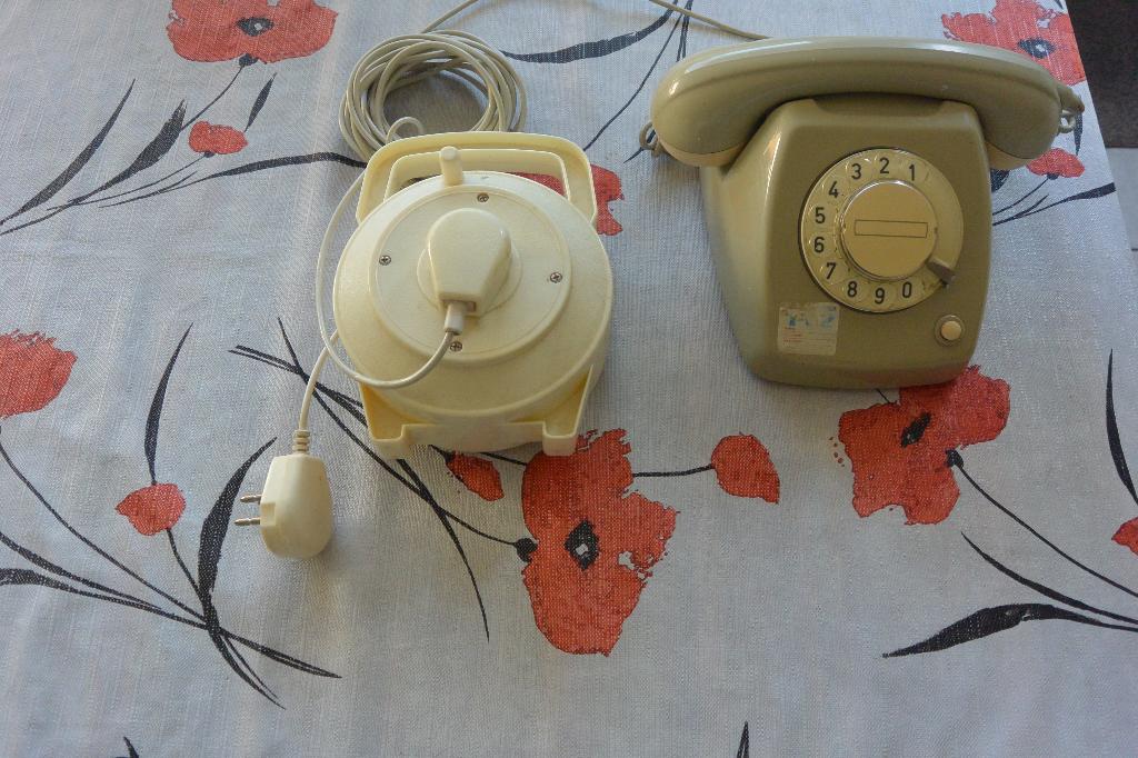 draaischijftelefoon, Telecommunicatie, Vaste telefoons | Niet Draadloos, Ophalen of Verzenden, Gebruikt, Met draaischijf