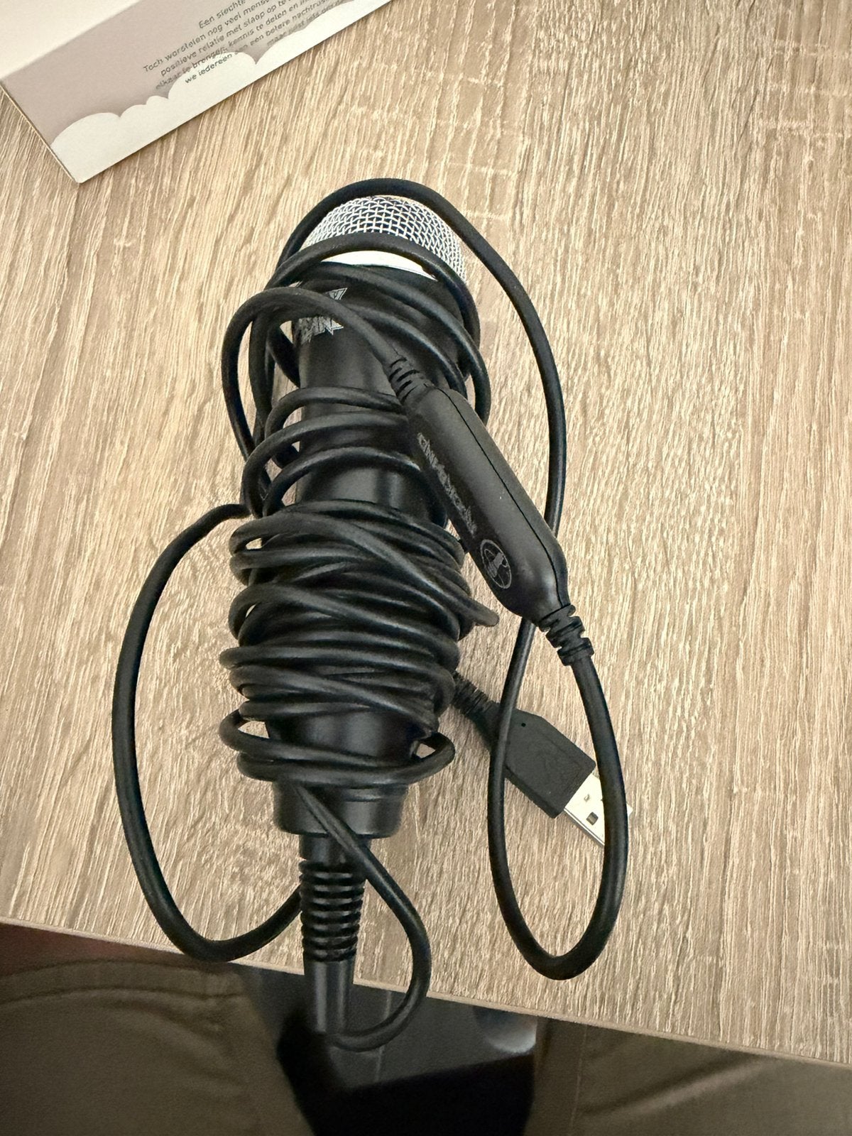 Logitech Rock Band USB Microfoon voor PS3 / Guitar Hero / PC, Ophalen of Verzenden, Zo goed als nieuw, Microfoon, PlayStation 3