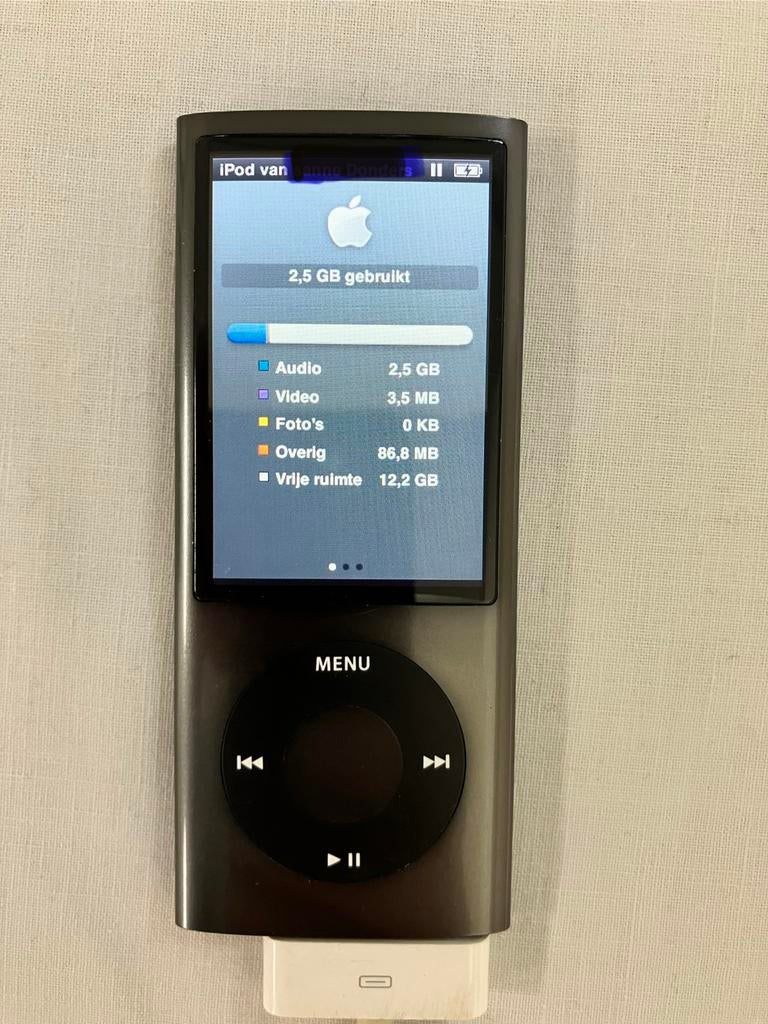 Apple iPod nano 5e generatie 16 GB, Audio, Tv en Foto, Mp3-spelers | Apple iPod, Gebruikt, Overige kleuren, Met radio, Ophalen of Verzenden