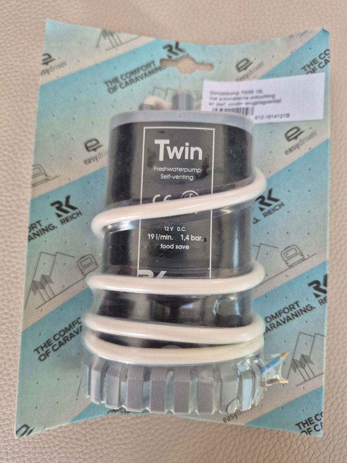 Reich Twin Dompelpomp 19L - Nieuw in verpakking, Ophalen of Verzenden, Nieuw