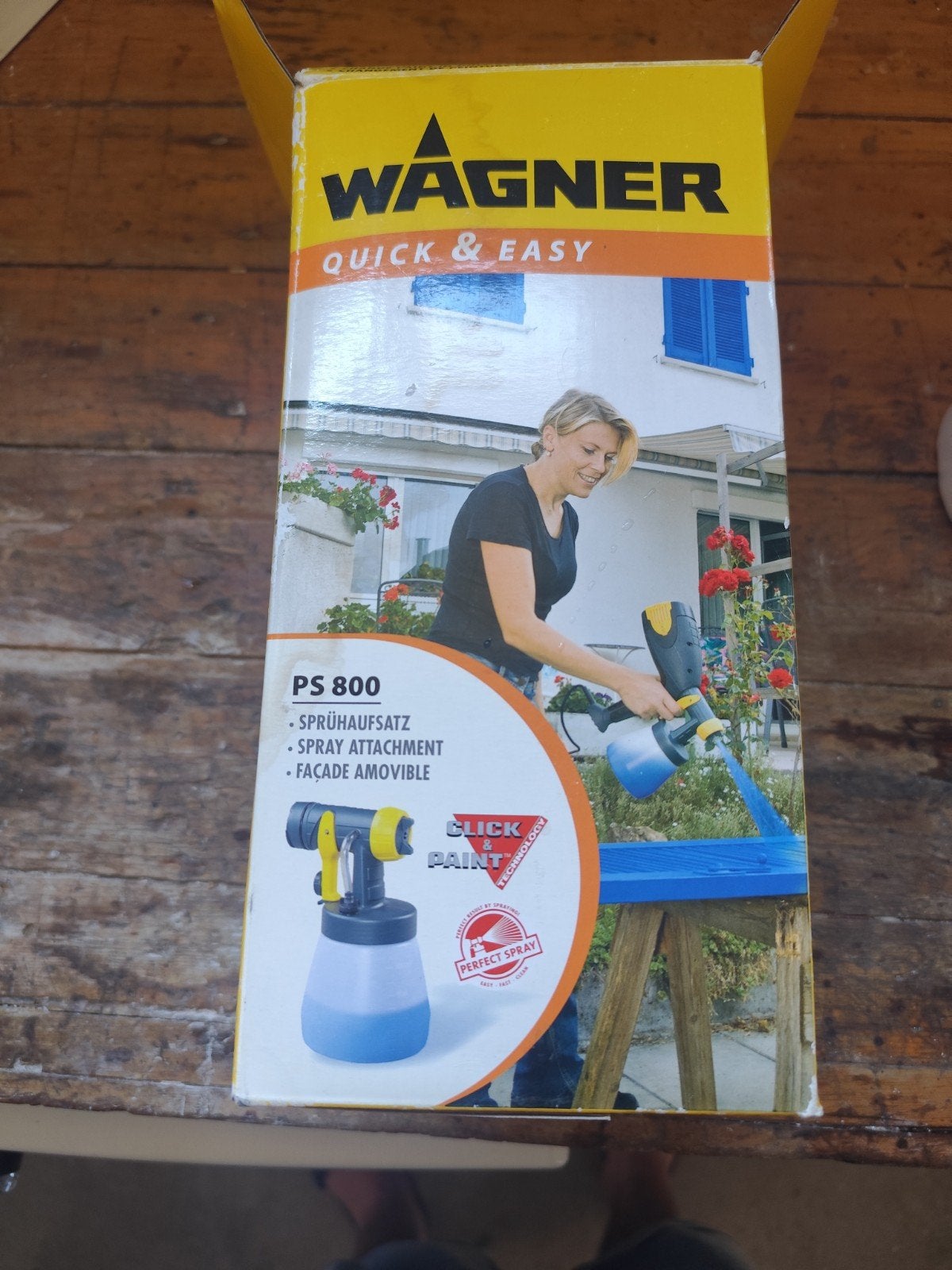 Wagner PS 800 Verfspuit - Quick & Easy, Ophalen of Verzenden