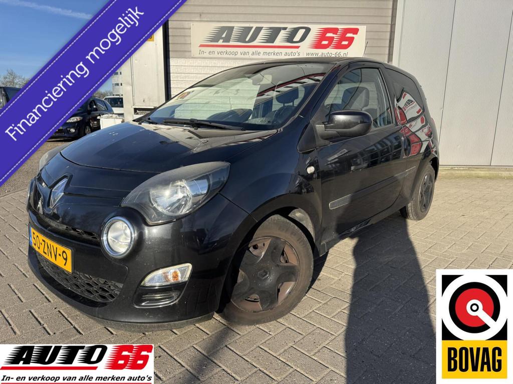 Renault Twingo 1.2 16V Dynamique APK tot 02-2027, Auto's, Gebruikt, Zwart, 4 cilinders, 4 stoelen