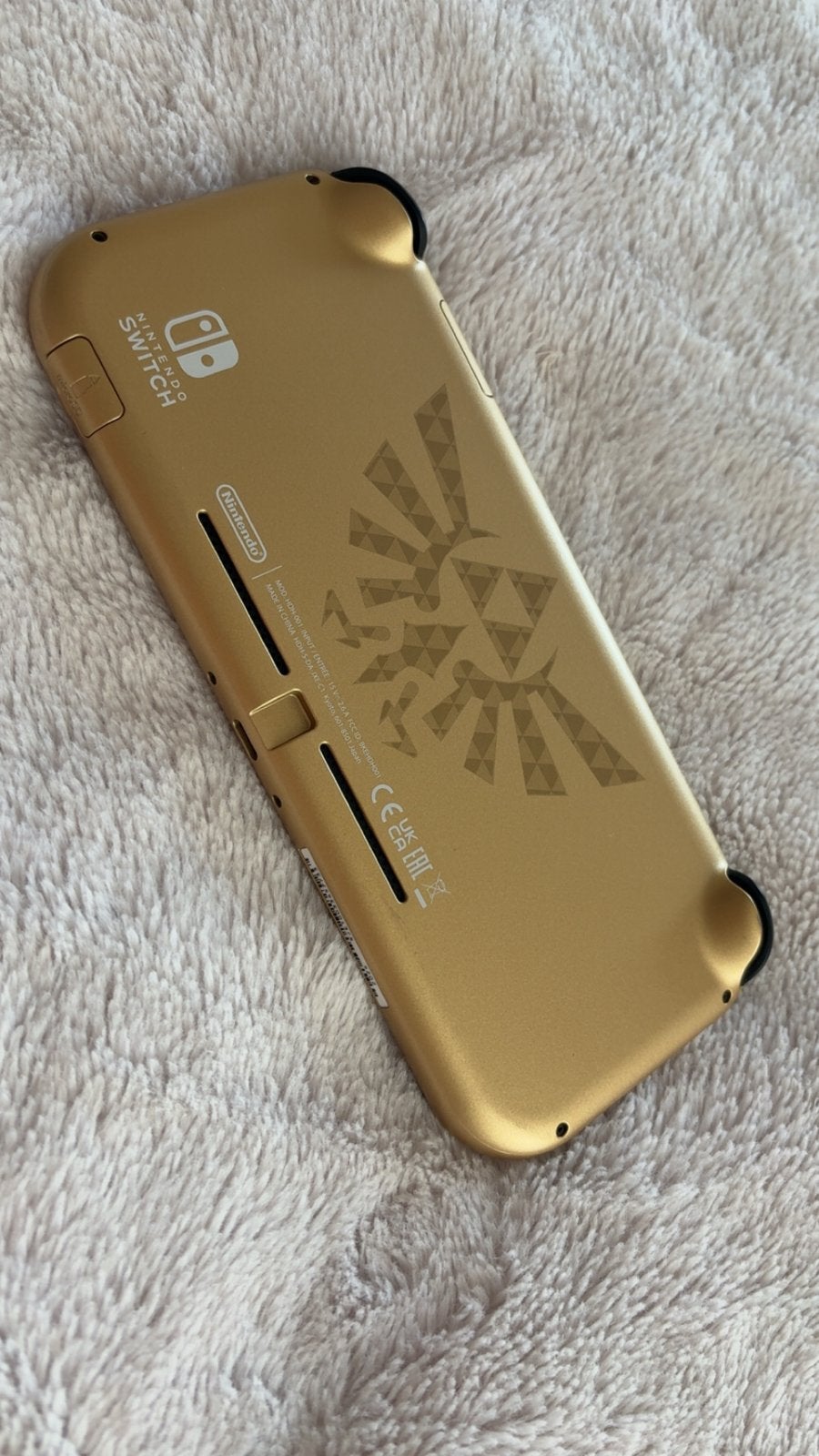 Nintendo Switch Lite - Zelda Edition (Goud), Ophalen, Zo goed als nieuw, Zonder controller, Switch Original