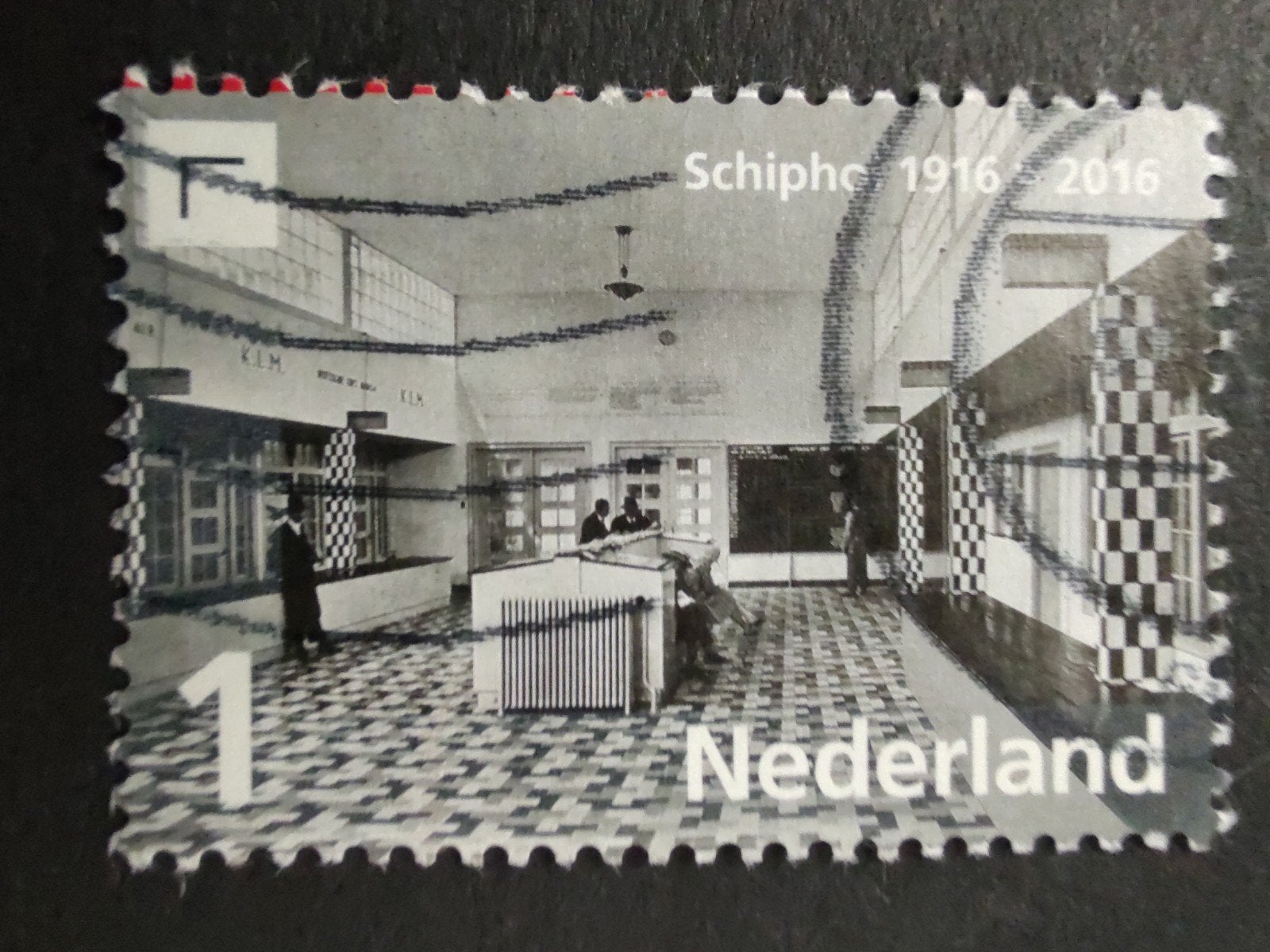 3448 platform Lockheed 2016 100 jaar schiphol, Ophalen of Verzenden