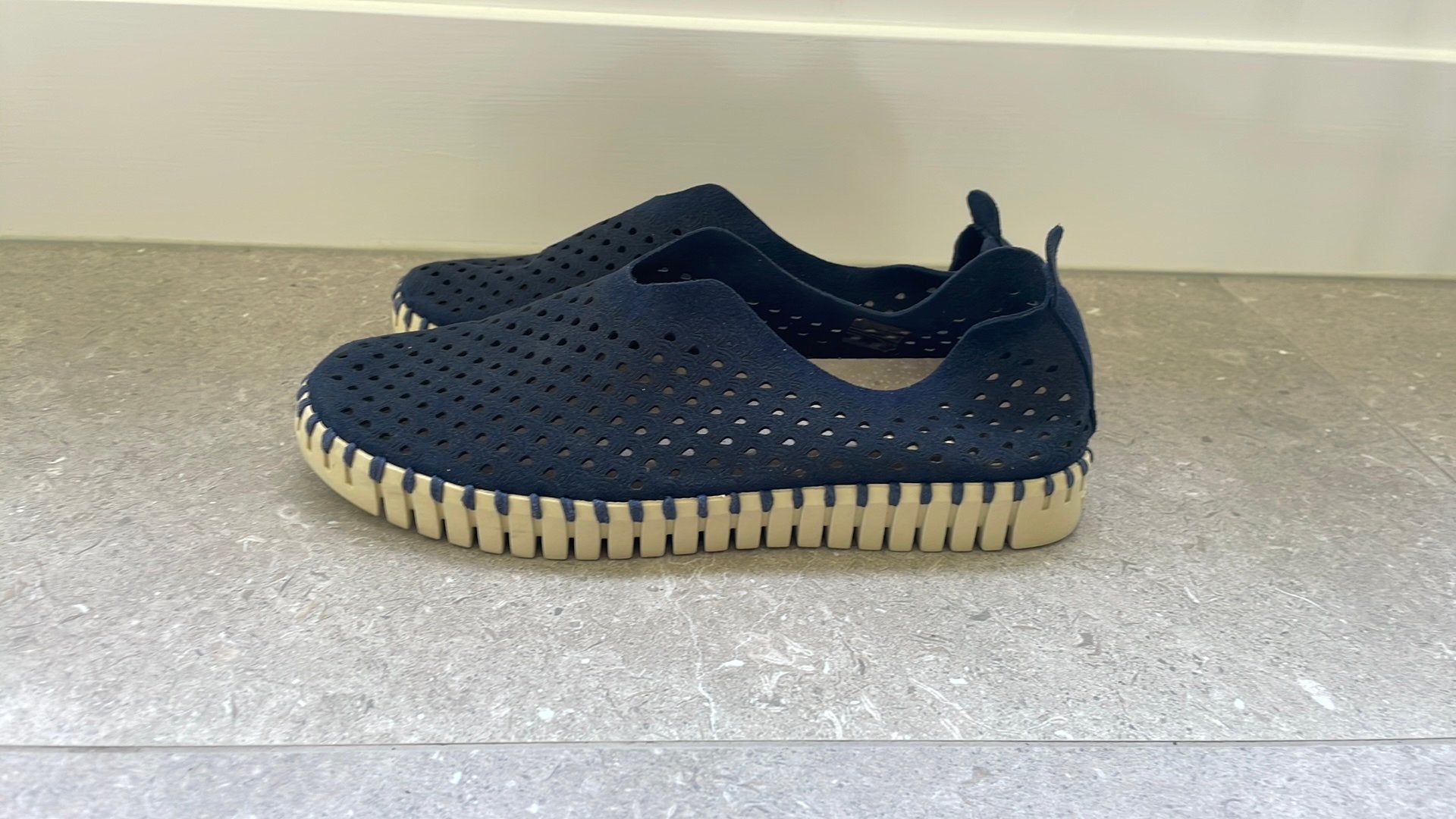 Ilse Jacobsen schoenen 39, Blauw, Instappers, Ophalen of Verzenden, Zo goed als nieuw
