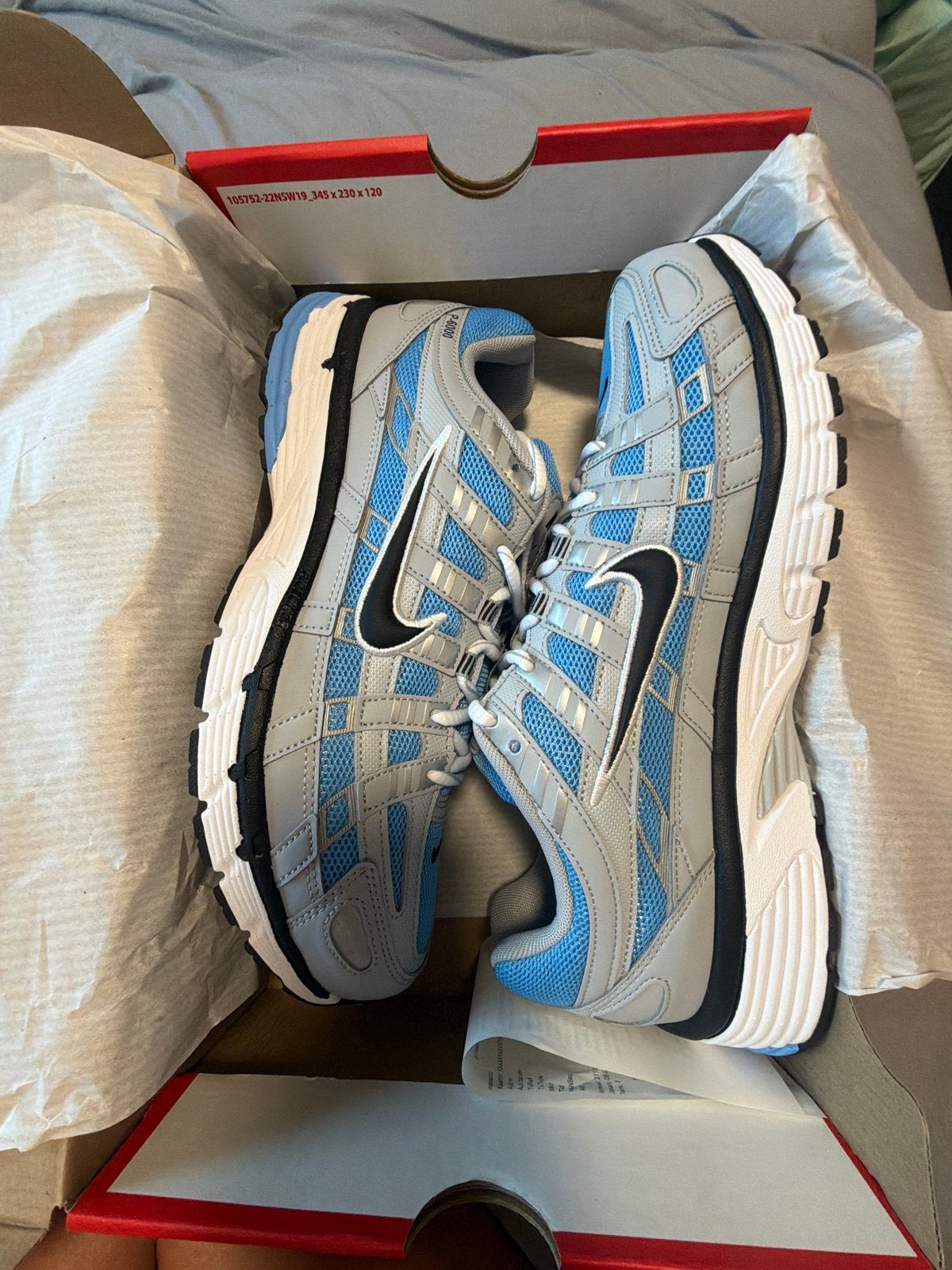 Nike P-6000 Sneakers - Nieuw met bonnetje, Ophalen of Verzenden, Nieuw, Blauw, Sneakers of Gympen